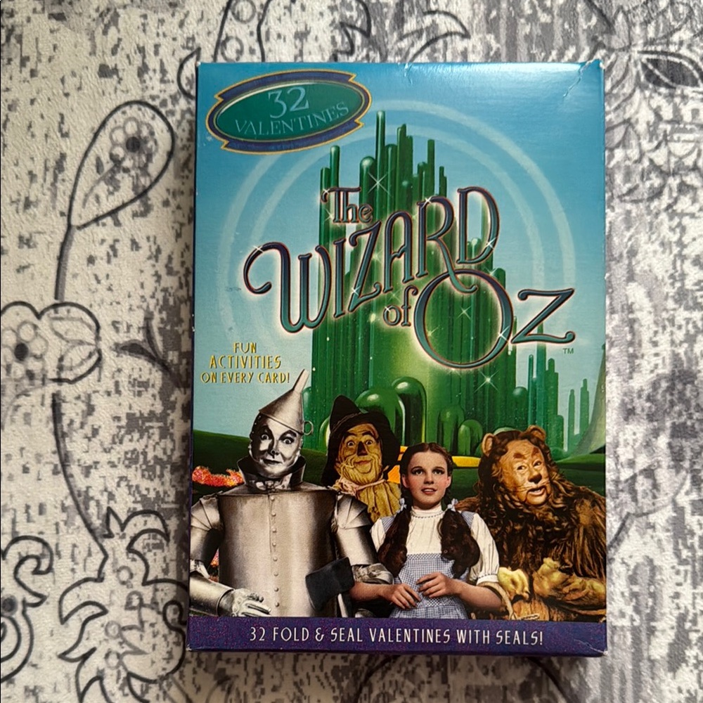 Cleo Wizard of Oz Card Set - Purple and Multicolor